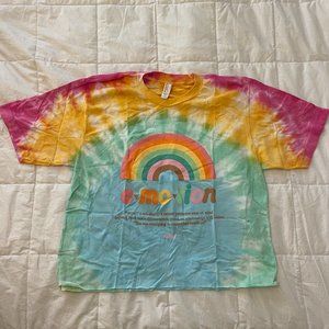 American Apparel Carly Rae Jepsen Limited Edition Emotion Tie-Dye Crop Top